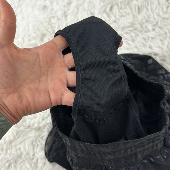 Lululemon Hotty Hot Short II *Long 4" Manifesto 20YR Manifesto Foil Black Black - Picture 5 of 6